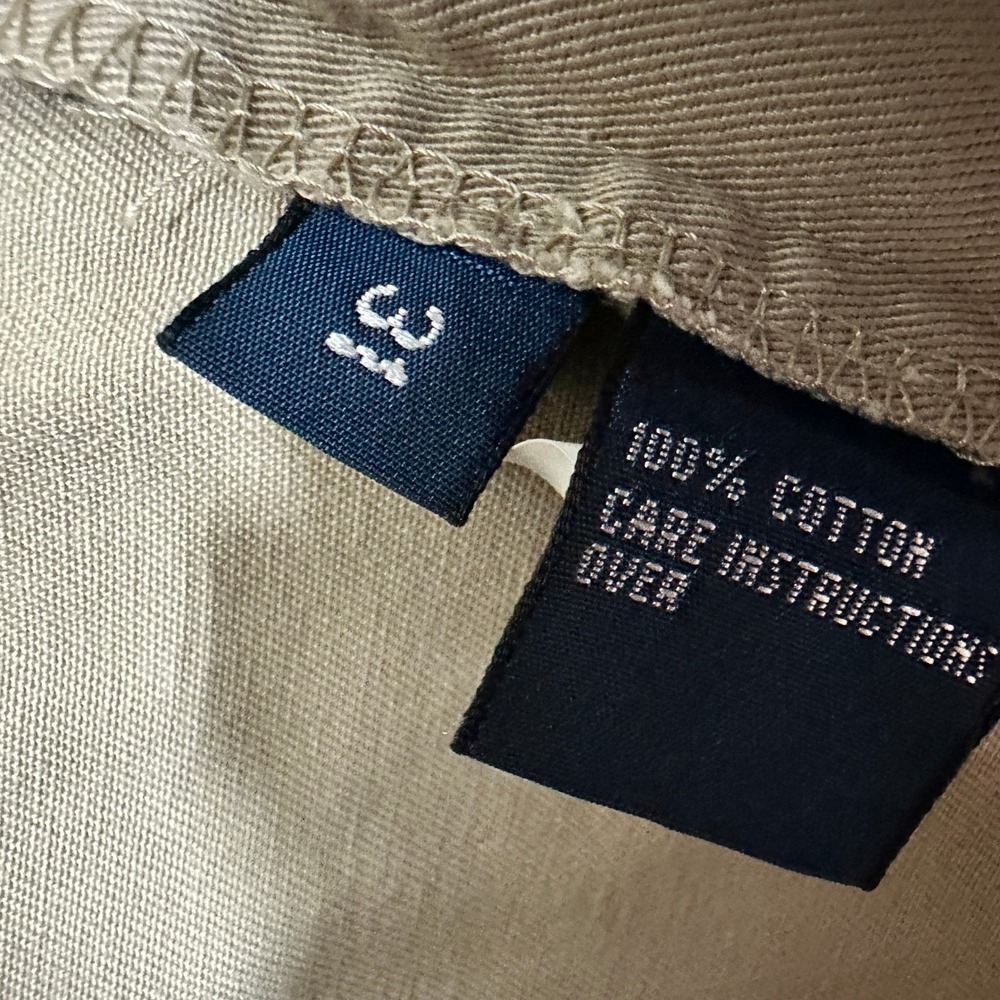 Polo Ralph Lauren Prospect Shorts Mens 31 Beige Cotton Casual Chino Classic - Picture 4 of 9